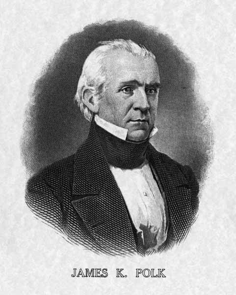 James K Polk US President